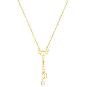 LaNature Cosmo 18k Yellow Gold Necklace