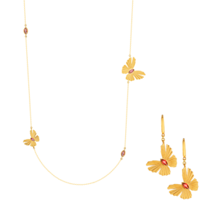 Mother's Day Farfasha Sunkiss Earrings and Necklace Set