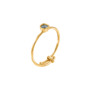 Children's Jewellery Ara Aquamarine March Birthstone Ring            