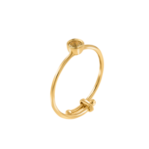 Children's Jewellery Ara Citrine November Birthstone Ring                 