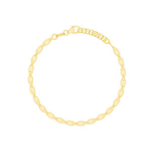 Moda Oval Bracelet in 18K Gold