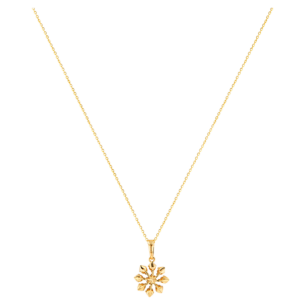 Nakshatra Diamond Pendant chain in 18K Gold