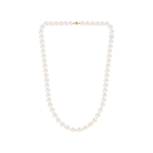 Mother's Day Kiku Pearl Necklace and Earrings Set