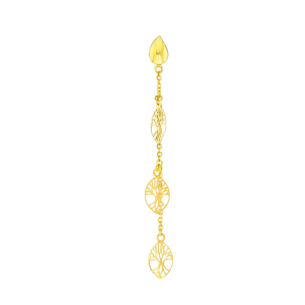 PARADISE MARQUISE EARRINGS IN 18K YELLOW GOLD
