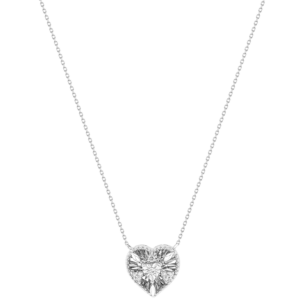 Damas Valentine's Day Collection Necklace In 18K White Gold Featuring Diamonds