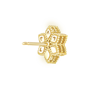 Stella D'Oro 18K Yellow Gold Diamond Earrings