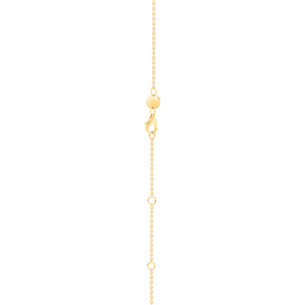 Alif Yellow Gold Diamond Necklace