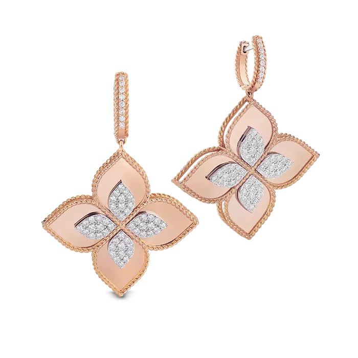 Roberto coin flower earrings shop