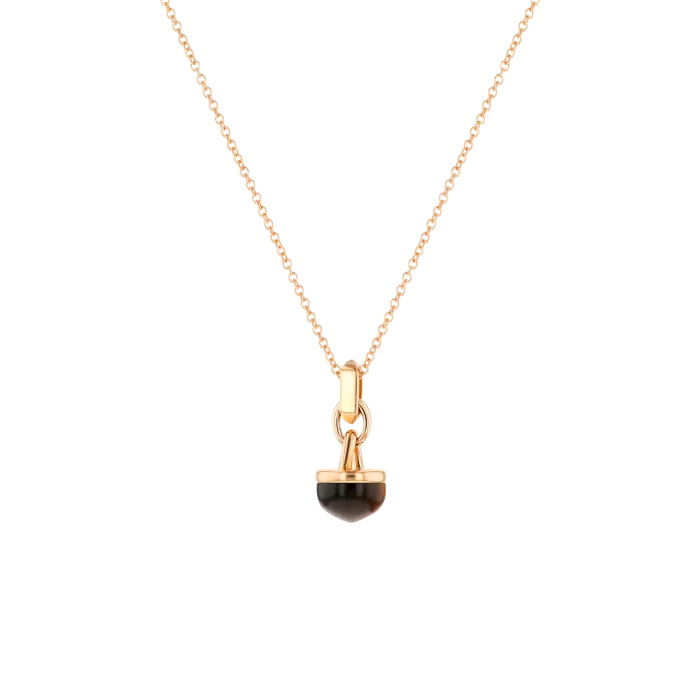 Tigers eye necklace pendant top